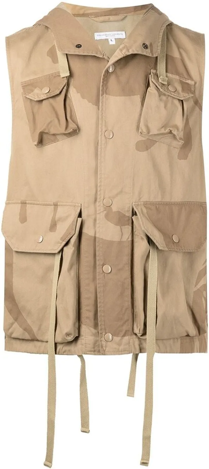 Field animal-print gilet