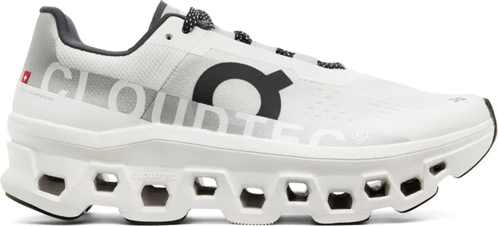 On Off-White & Gray Cloudmonster Sneakers