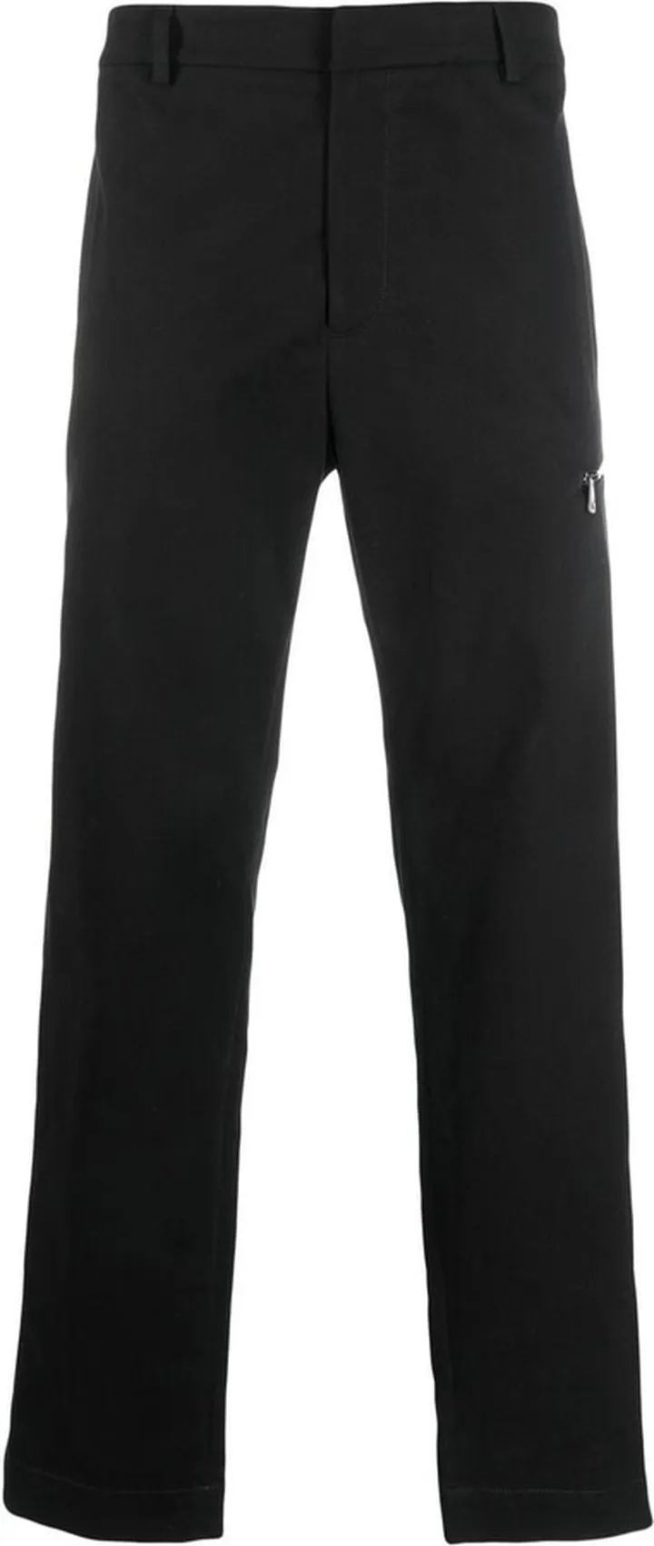 Straight-Leg Cut Trousers