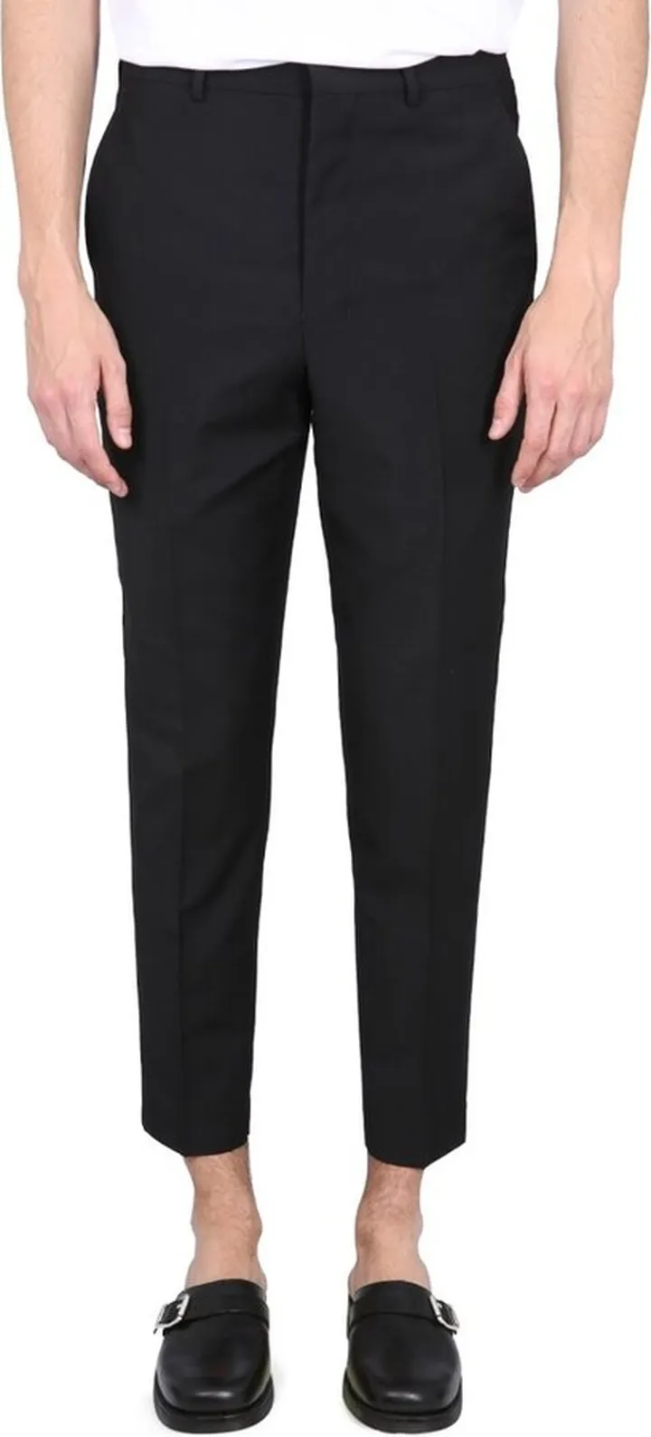 AMI Paris Straight-Leg Tailored Chino Trousers