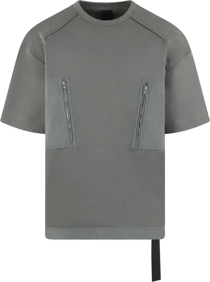 Juun J Logo Detailed Crewneck T-Shirt