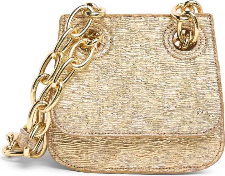 We Are Original Vegan Leather Flap Shoulder Bag