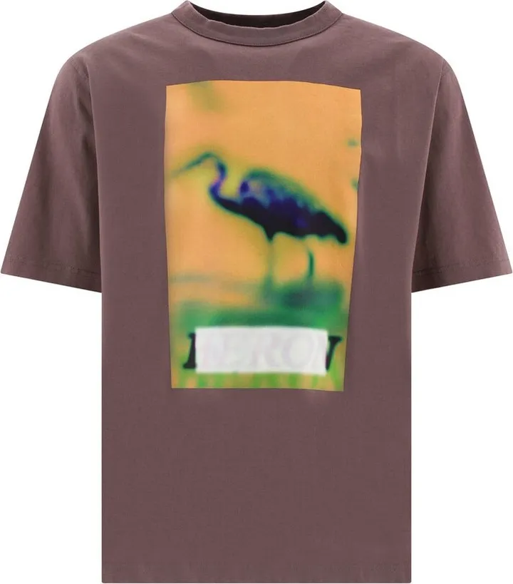 Heron Preston Graphic Print Crewneck T-Shirt