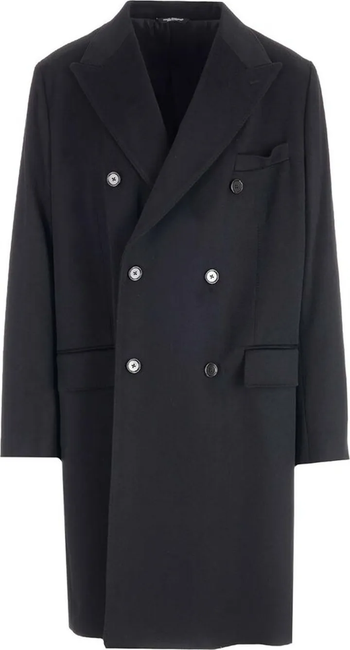 Dolce & Gabbana Double-Breasted Long-Sleeved Coat