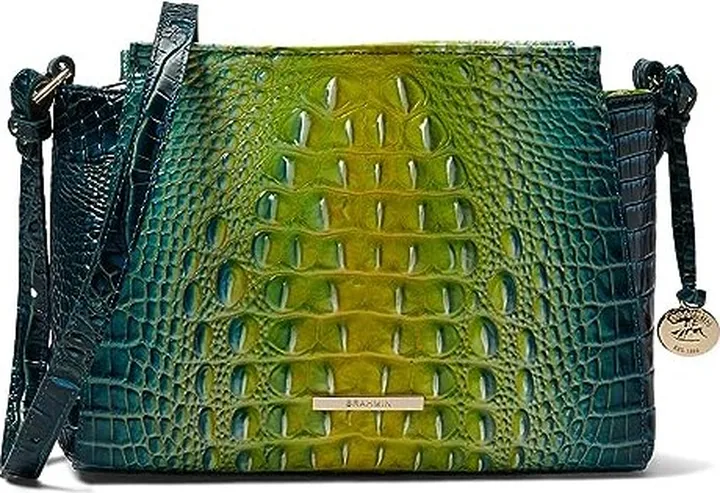 Brahmin Ombre Melbourne Hillary (Zesty Green) Handbags