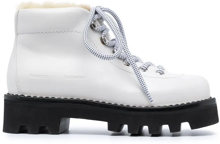 Shearling Hiking Boots