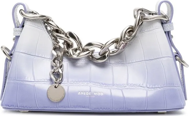 Crocodile-Effect Tote Bag