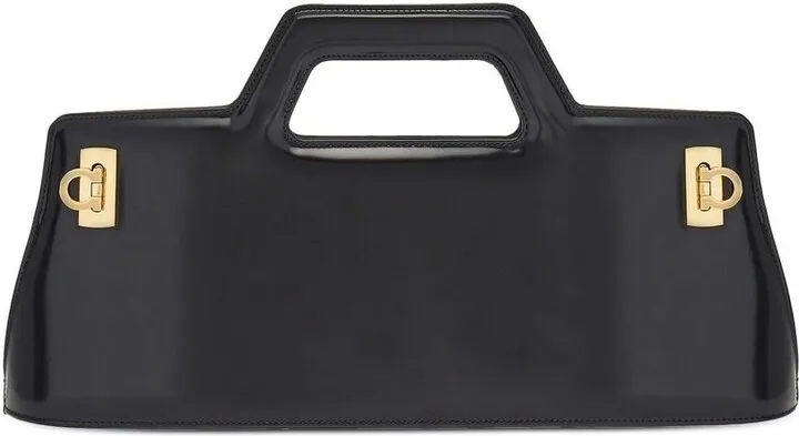 Wanda calf leather tote bag