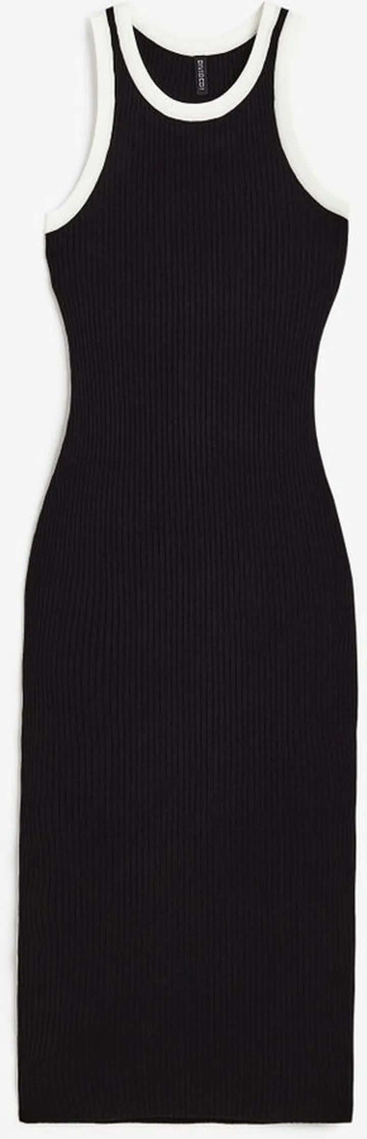 Rib-knit Bodycon Dress