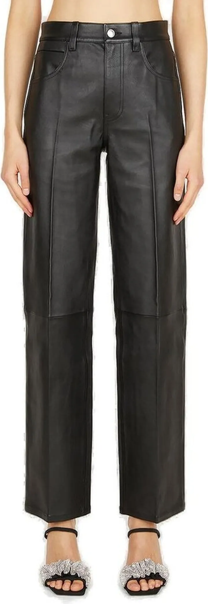 Alexander Wang Panelled Straight Leg Pants