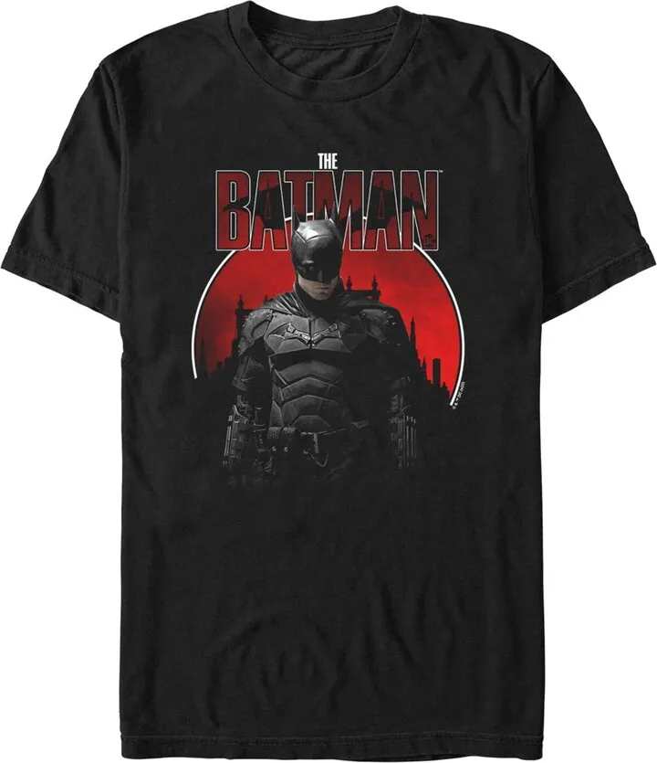 Men's The Batman Gotham's Defender T-Shirt - Black - X Large