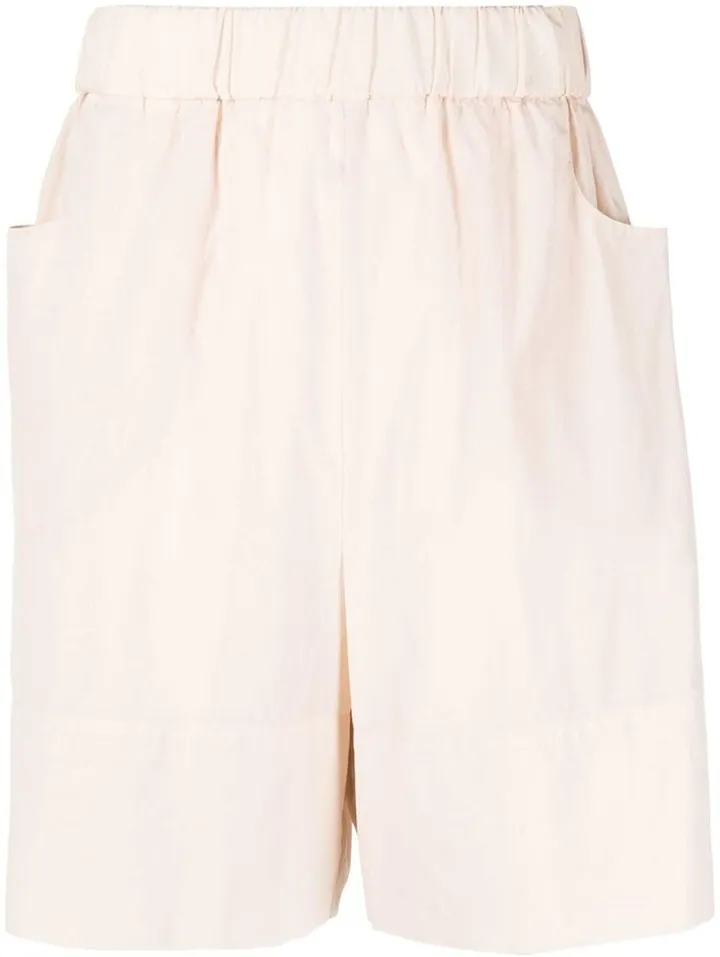 High Waisted Bermuda Shorts