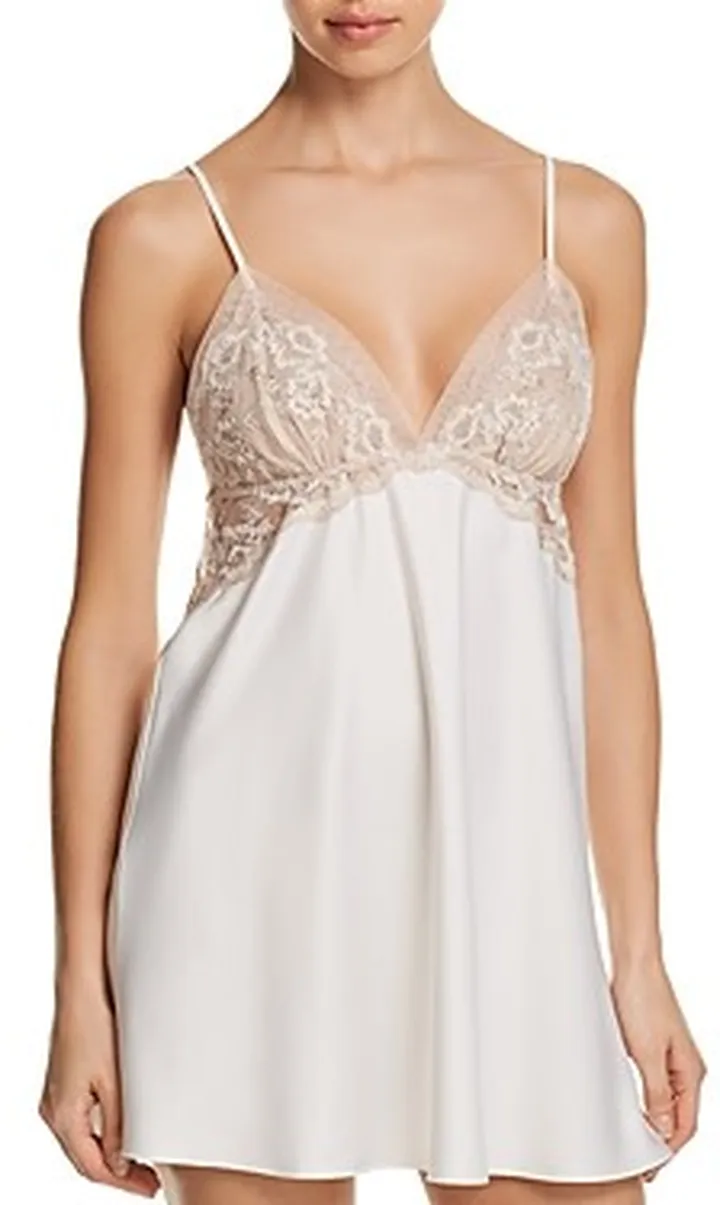 Flora Nikrooz Rosa Charmeuse Chemise