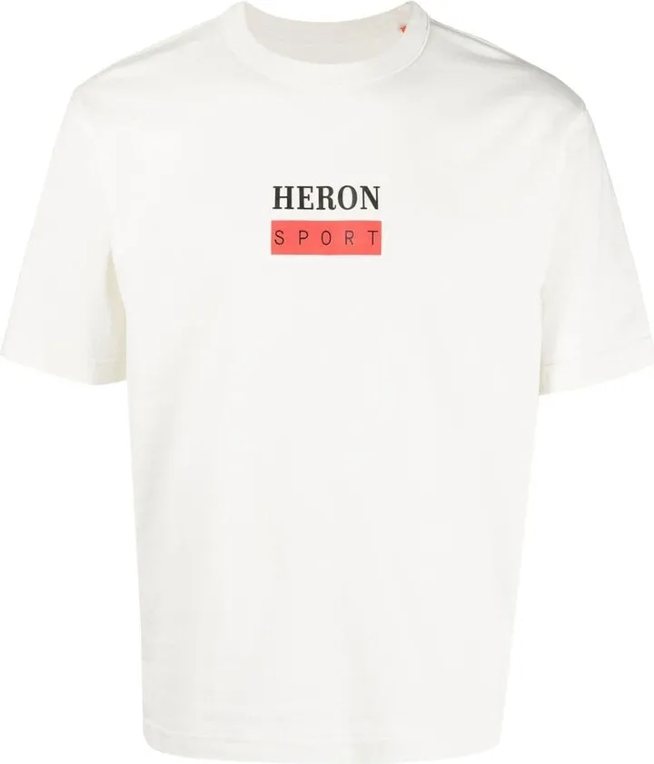 logo-print cotton T-shirt