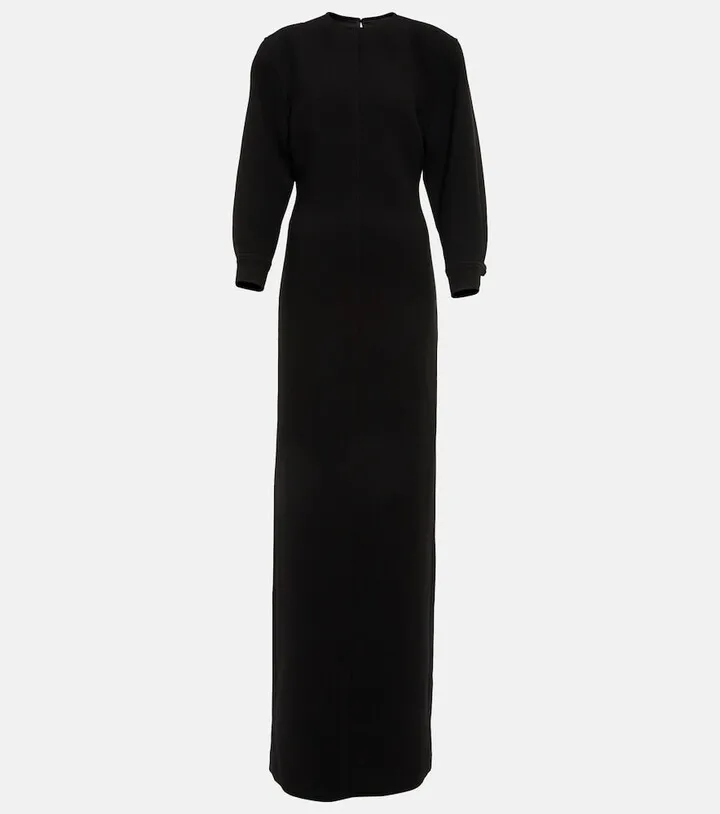 Wool maxi dress