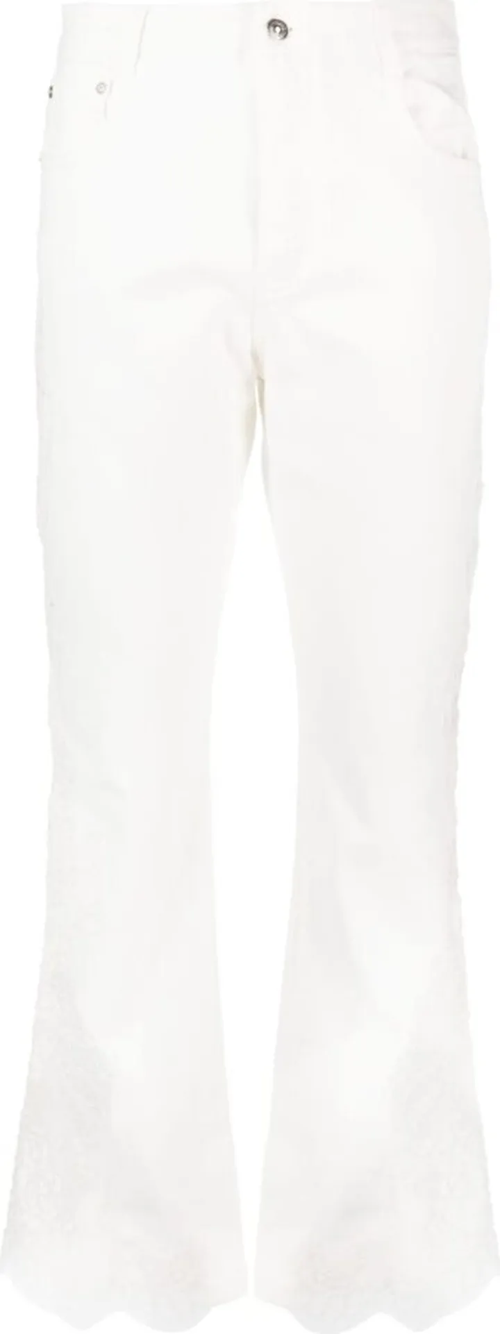 ERMANNO SCERVINO- Cropped Flared Trousers