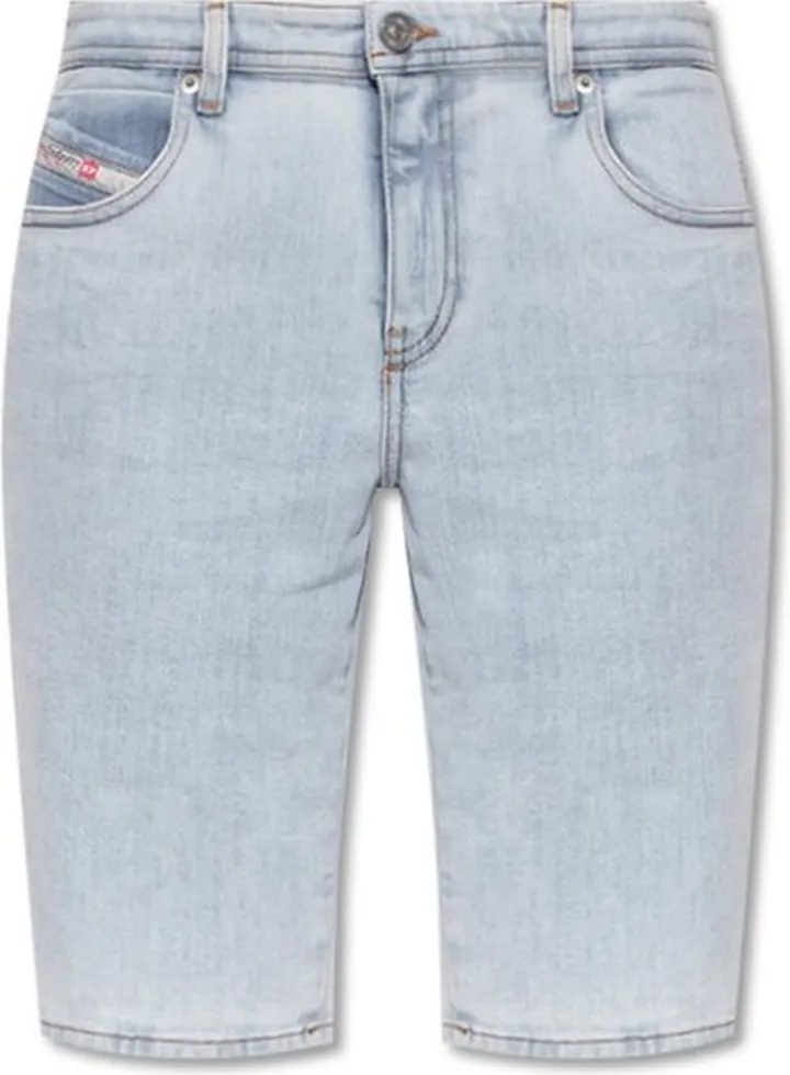 Diesel De-Ginny Denim Cycling Shorts