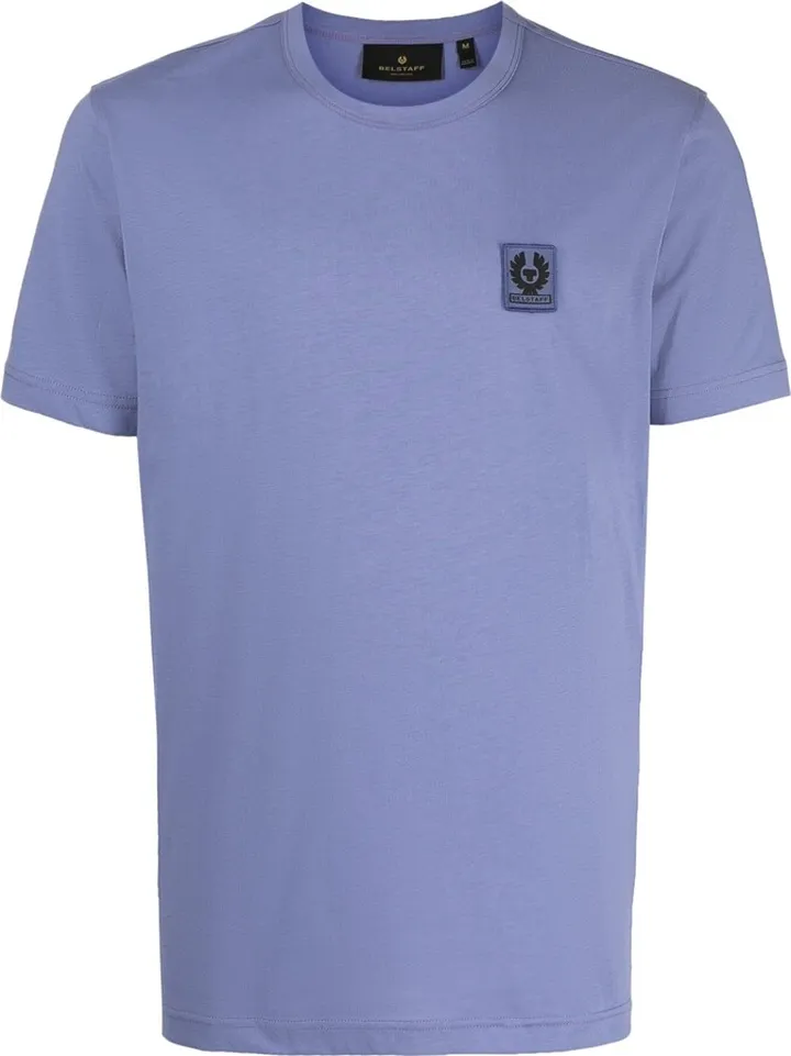 logo-patch cotton T-shirt