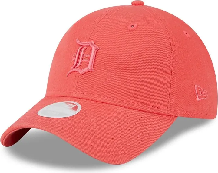 Women's New Era Red Detroit Tigers Lava Core Classic 9TWENTY Snapback Hat