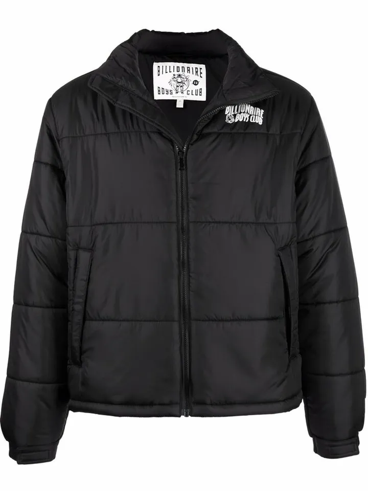 BILLIONAIRE BOYS CLUB- Logo Puffer Bomber Jacket