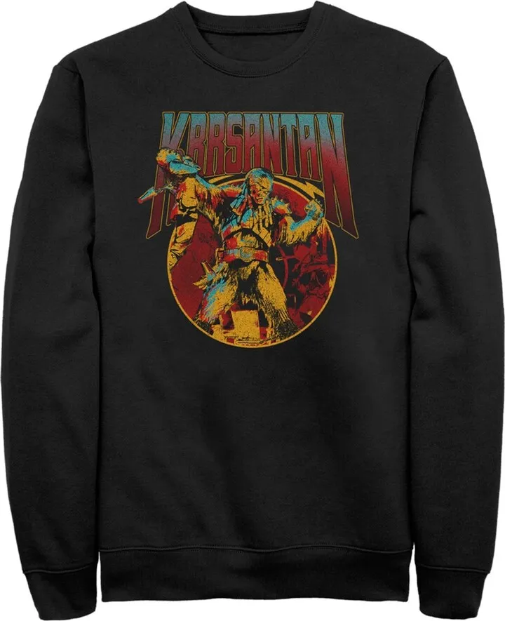Men's Star Wars: The Book of Boba Fett Krrsantan Can't Get Away From Me Sweatshirt - Black - X Large
