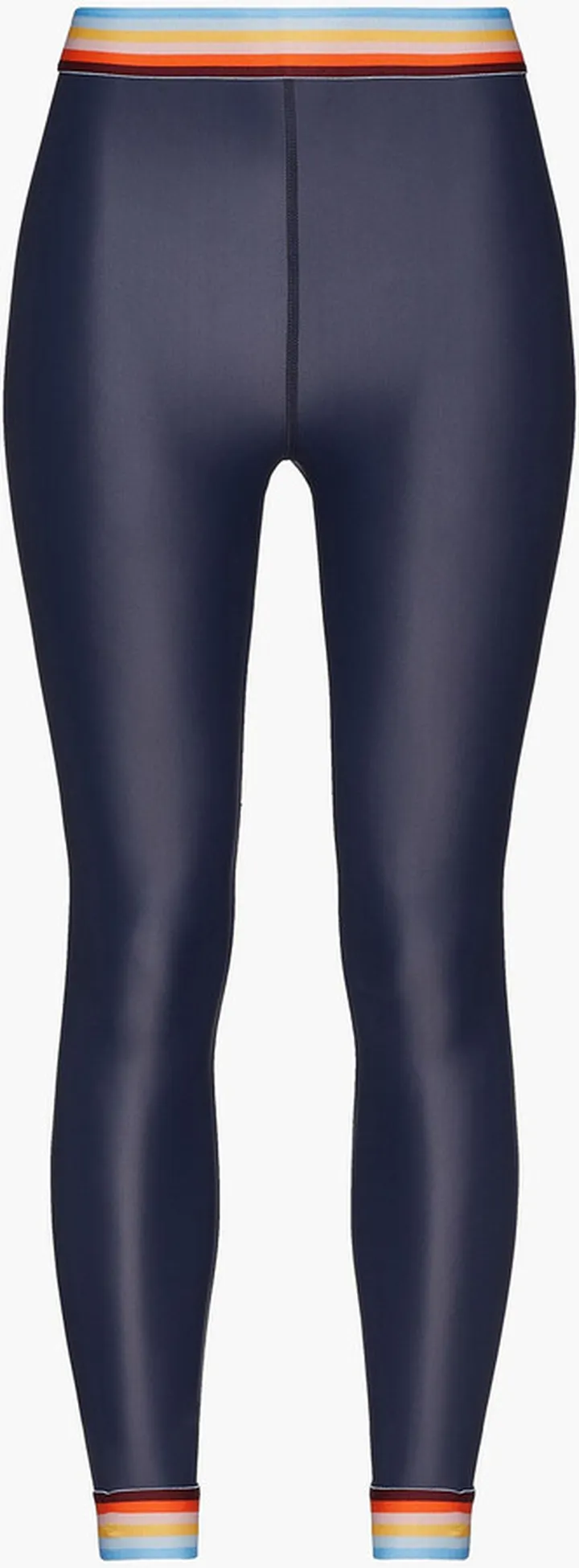 Kyra striped stretch leggings