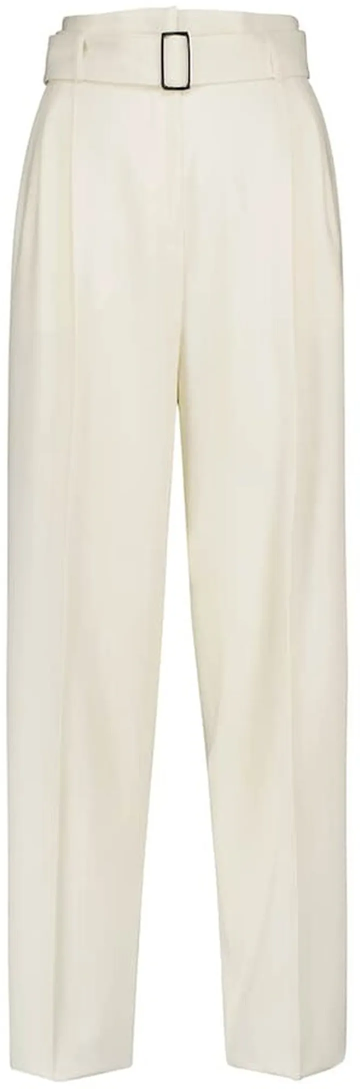 Carabo high-rise tapered stretch-wool pants