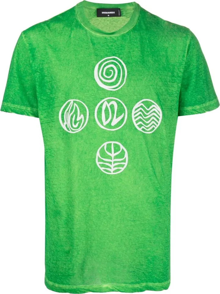graphic-print T-shirt