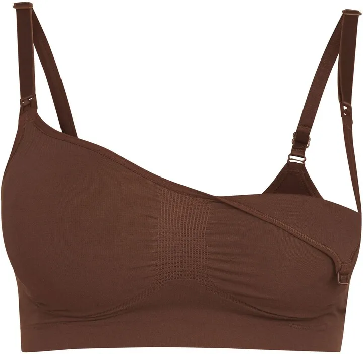 Maternity Nursing Sculpting Bra | Cocoa