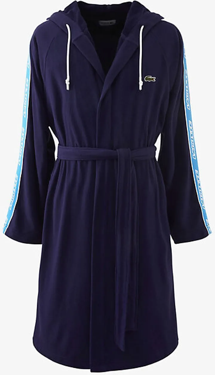 ens arine LActive Hooded Organic Cotton-jersey Bath Robe