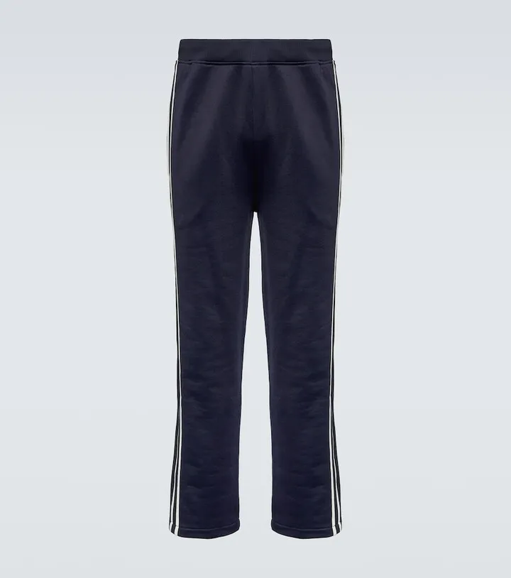 Striped track pants