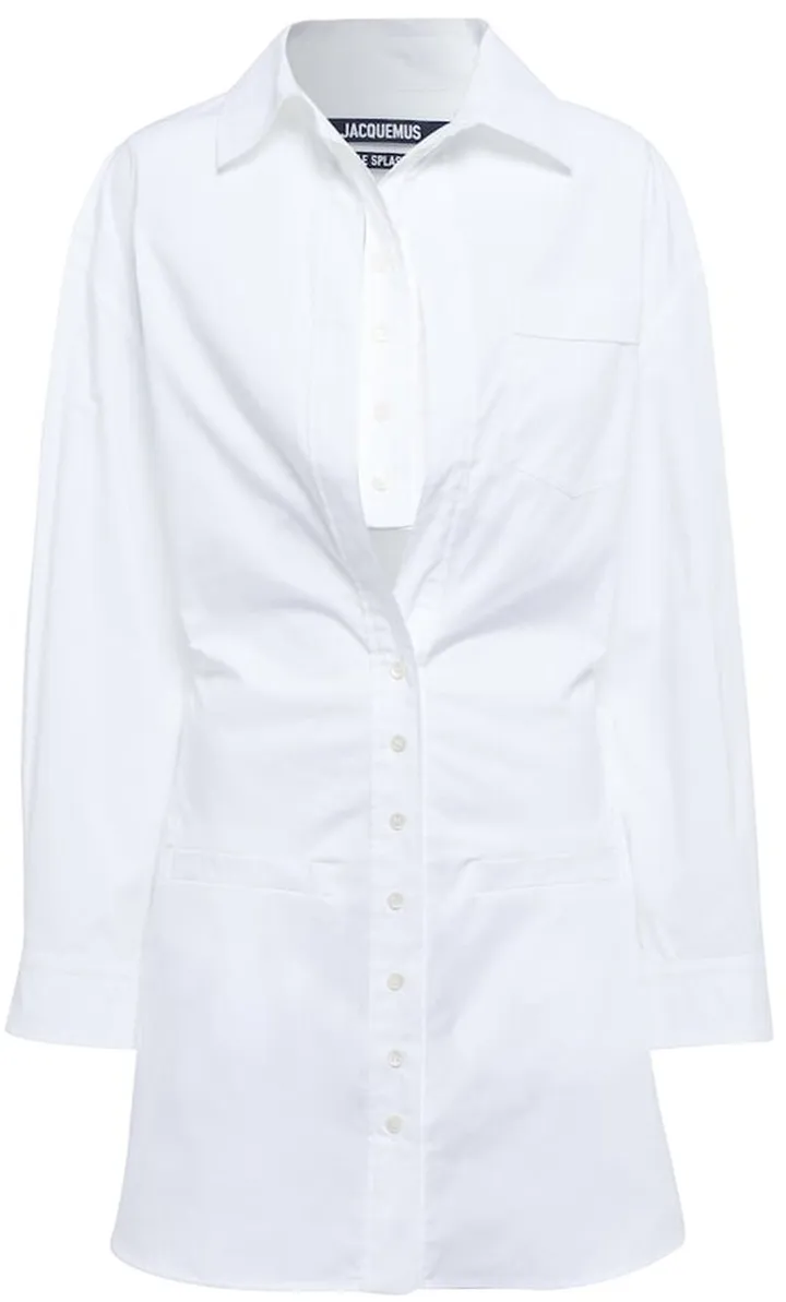 La Robe Baunhilha cotton minidress