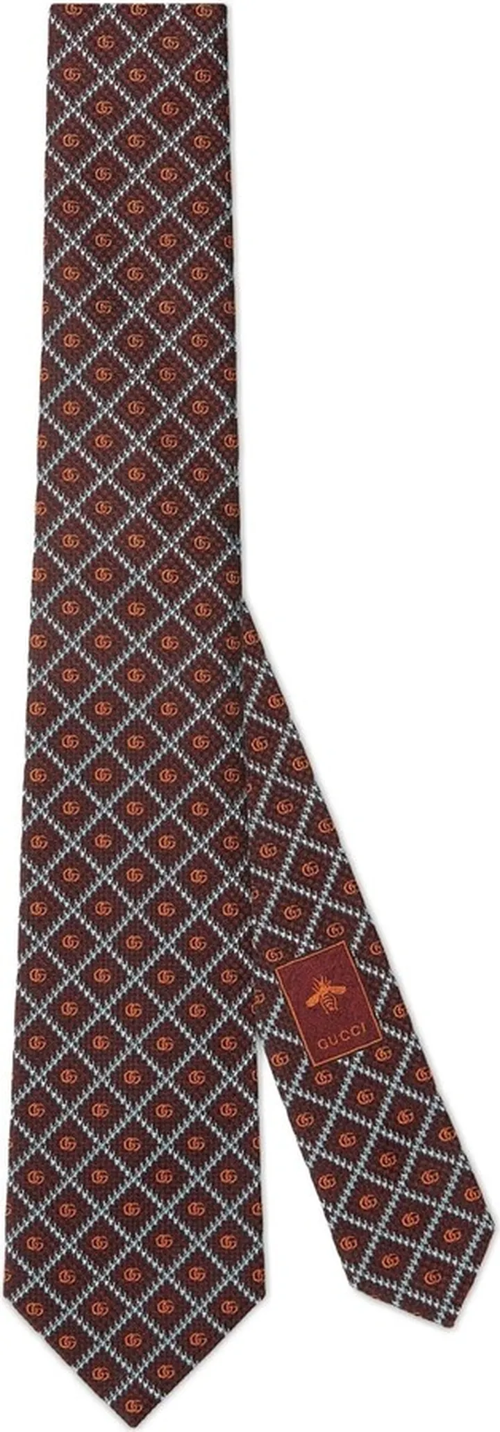 Double G jacquard tie