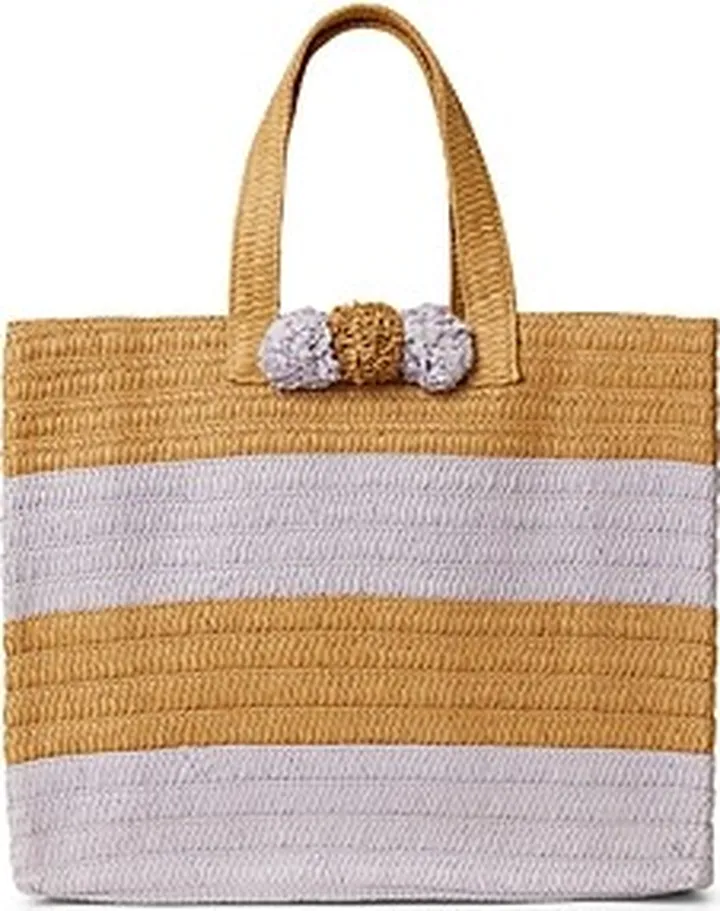 Btb Los Angeles Bahama Mama Straw Tote