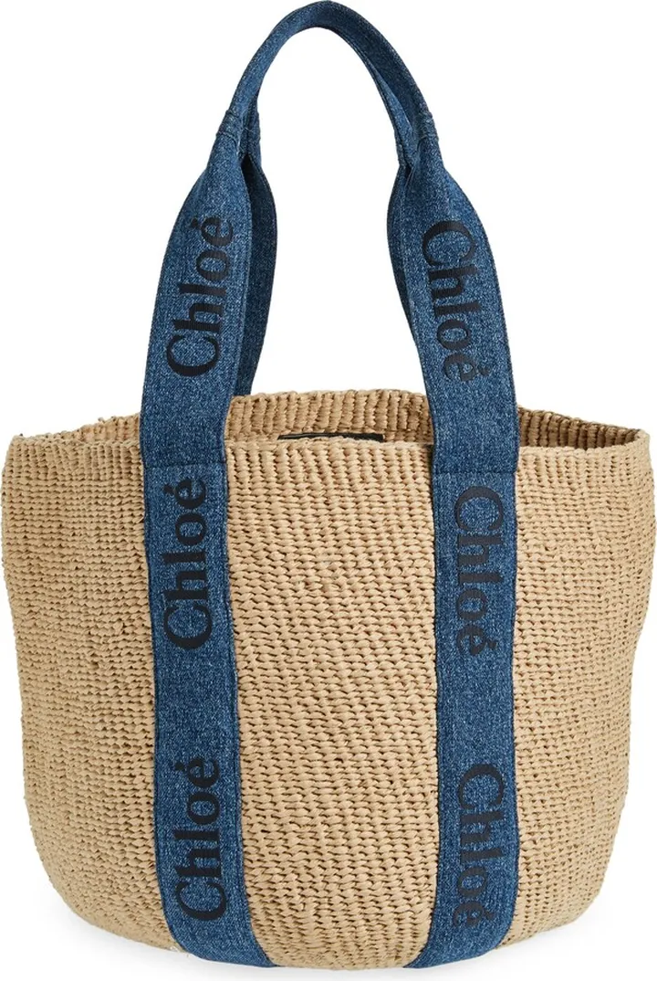 x Mifuko Large Woody Basket Bag