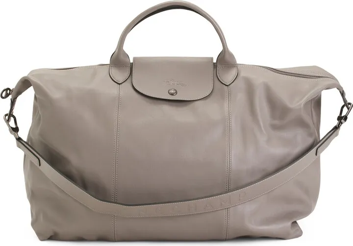 Made In France Le Pliage Leather Tote