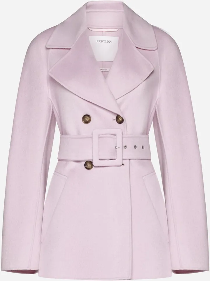 Dritto Wool And Cashmere Short Coat