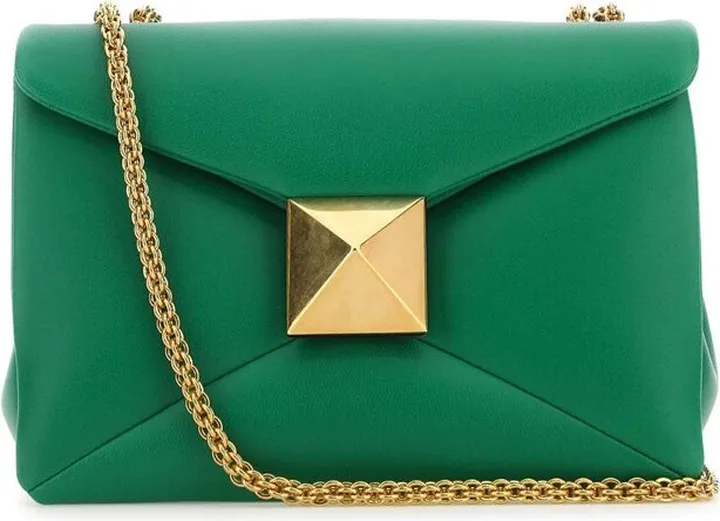 Valentino Garavani One Stud Chain-Linked Crossbody Bag