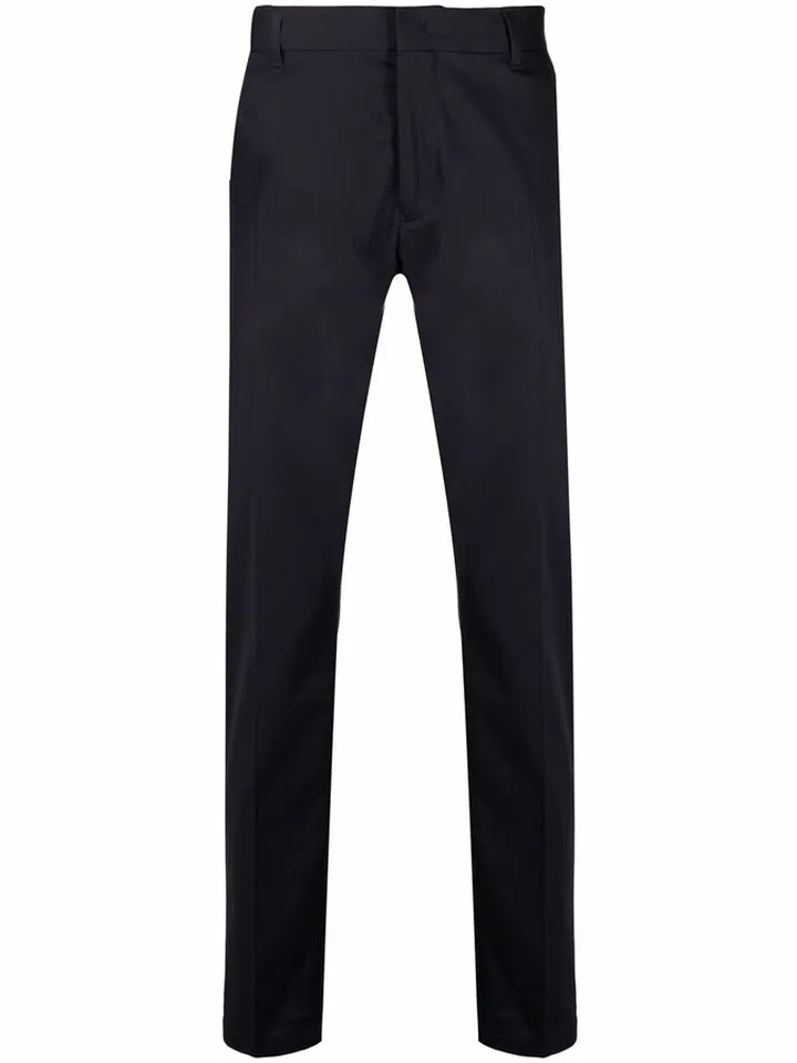 Slim-Cut Tailored Trousers