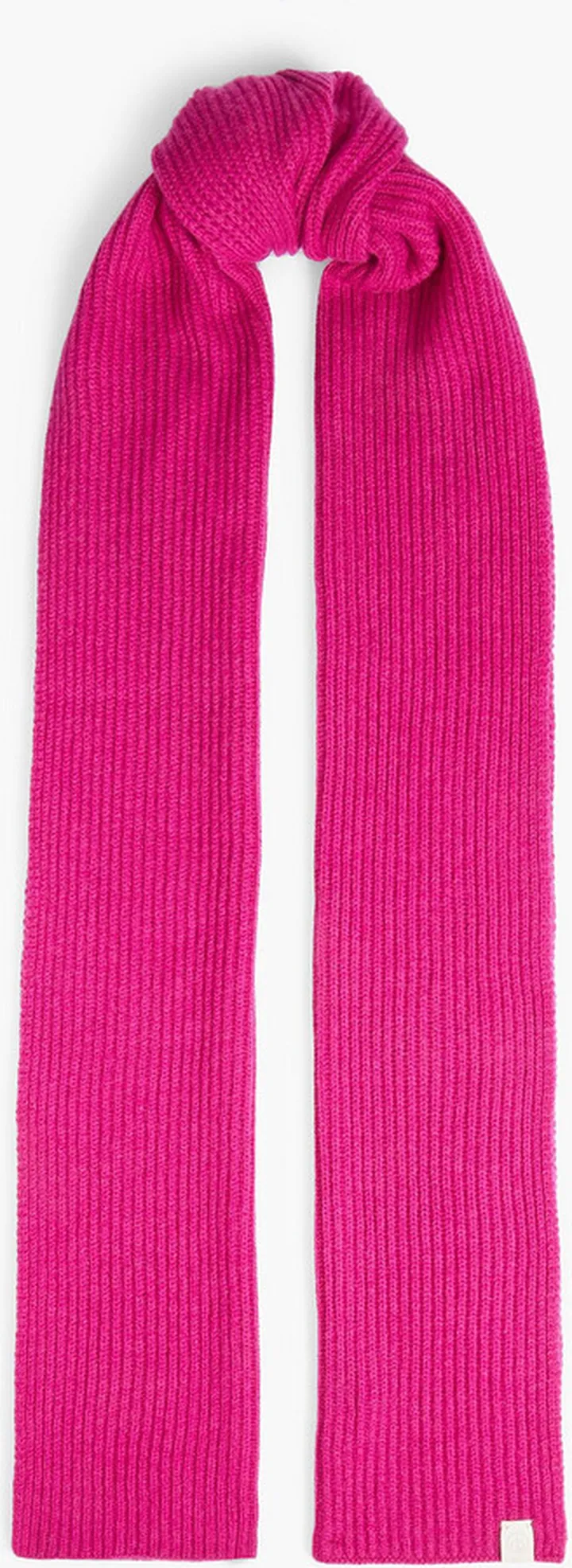 Addie ribbed cashmere scarf