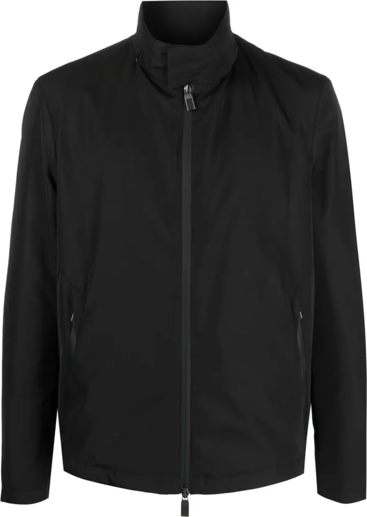 High-Neck Bomber Jacket