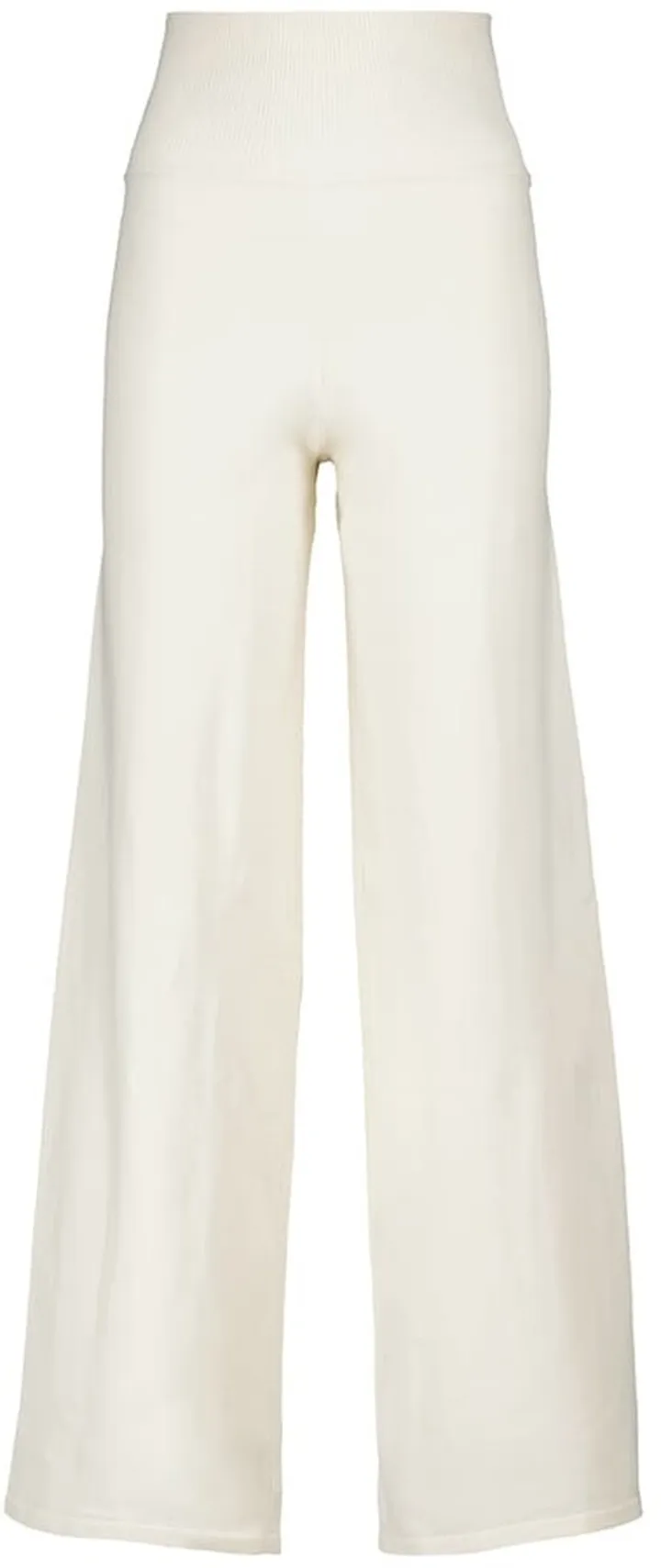 High-rise wide-leg sweatpants