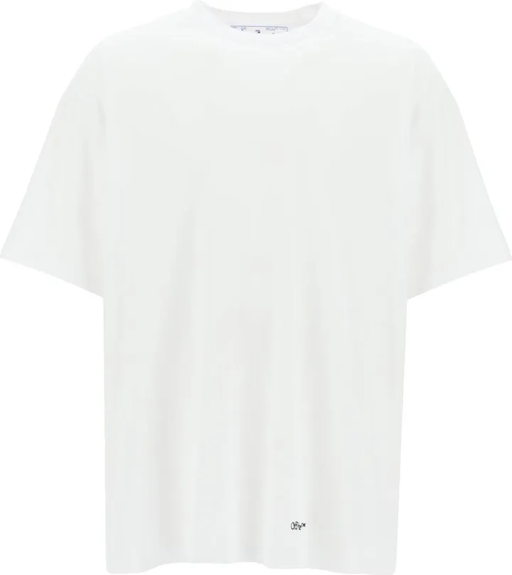 Scribble Diag Oversized T-shirt