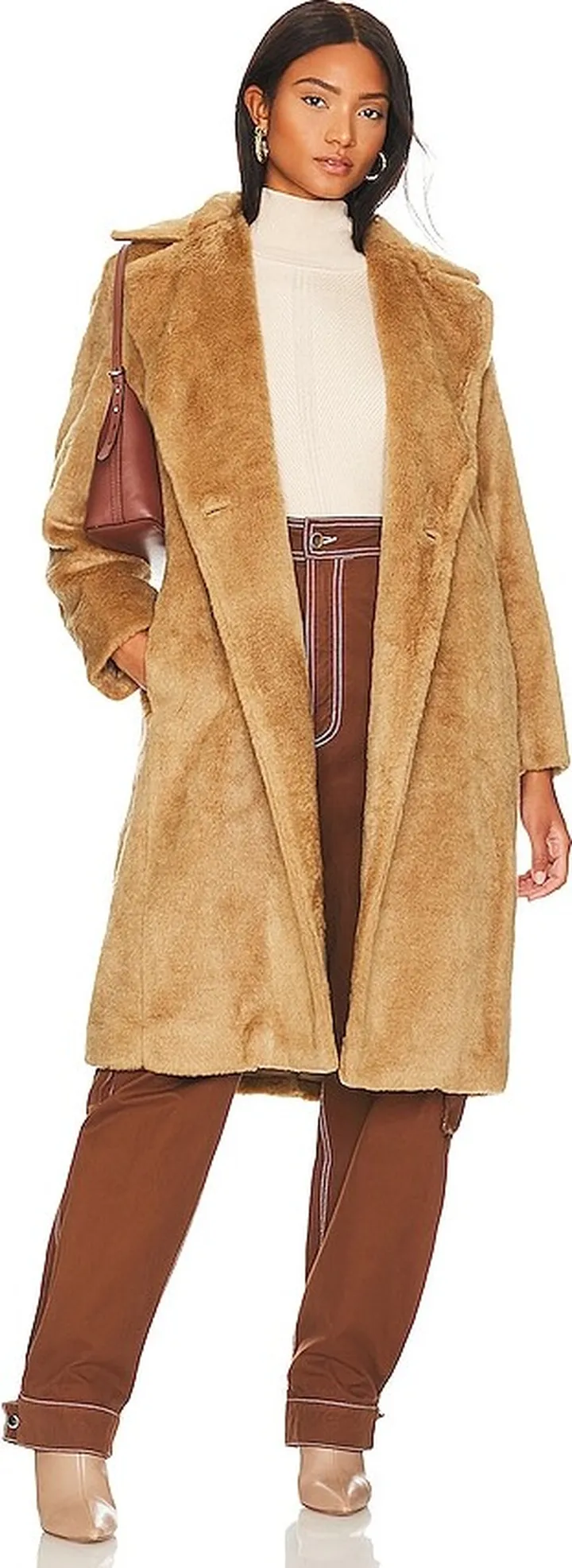 Faux Shearling Coat
