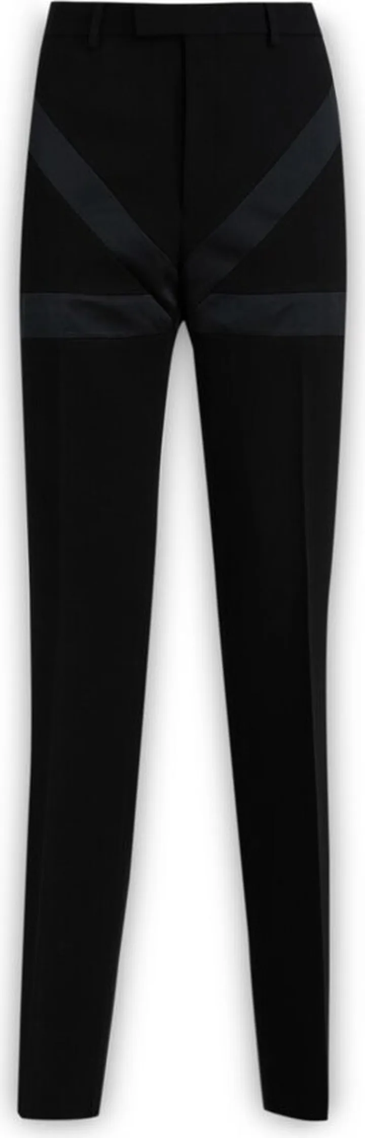 Salvatore Ferragamo High Waist Crepe Trousers