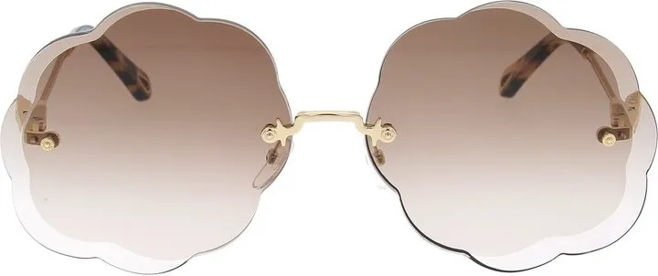 Chloé Eyewear Rosie Floral Shape Sunglasses