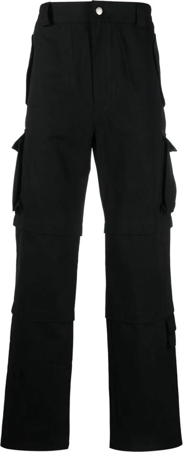 Straight-Leg Cargo Trousers