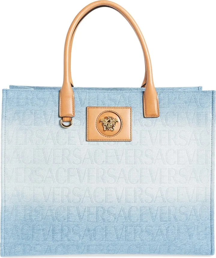 La Medusa Denim Tote