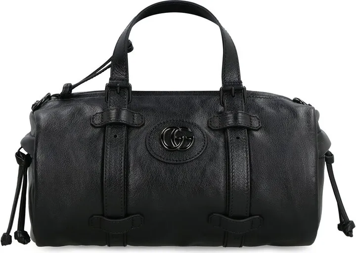 Gucci GG Debossed Top-Handle Small Travel Bag