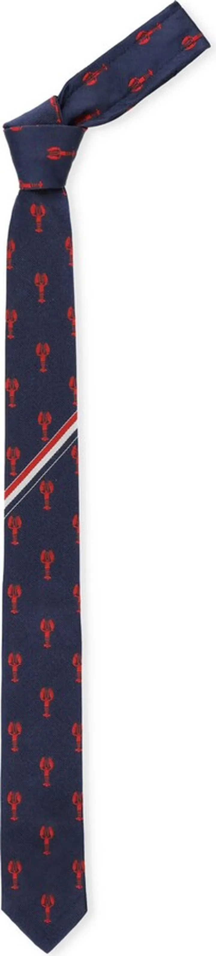 Lobster Icon Silk Tie from Thom Browne: